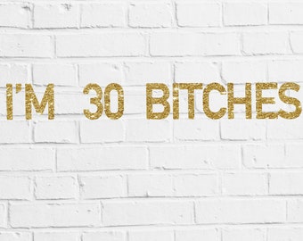 30th birthday banner 30 birthday party banner 30 banner 30 birthday decoration birthday party decor 30th birthday decor 30 birthday for her