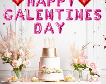 Galentine gang balloon banner happy Galentines Day banner BFFs Galentines Day decorations Valentines Day Gift Galentines Party BFF gift