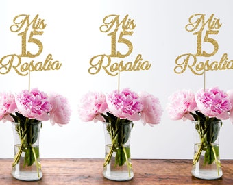 Quinceanera Centerpiece Etsy