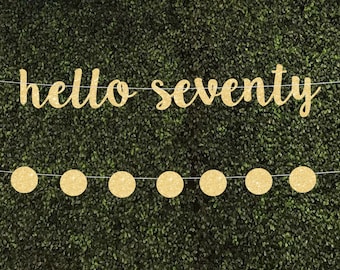 70th birthday 70 banner hello 70 banner 70th birthday decorations hello 70 birthday banner happy 70th birthday banner 70th birthday decor