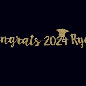 Graduation party decor 2025 graduation banner graduation party decorations custom grad banner congrats banner class of 2025 party banner