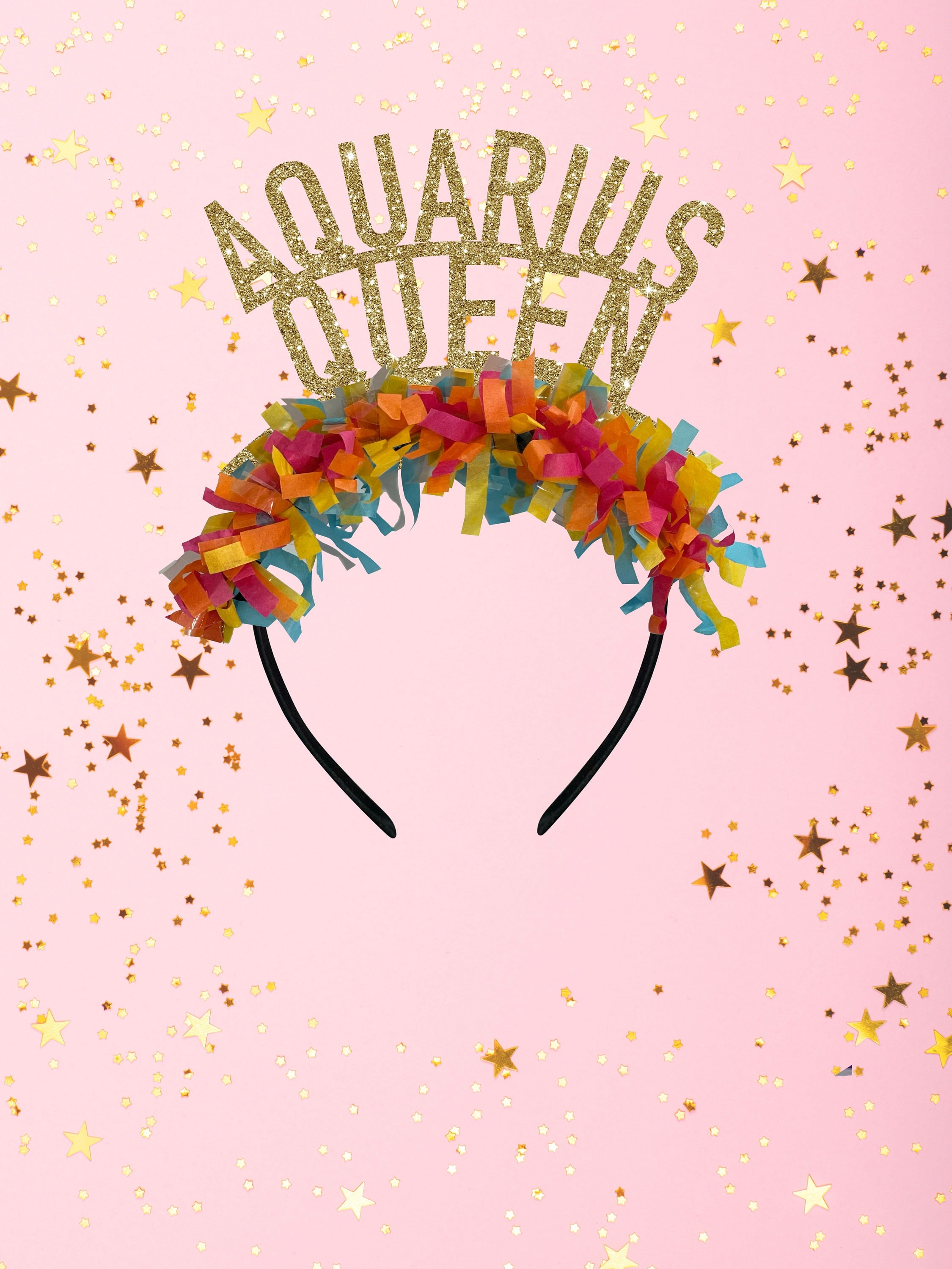 Horoscope Headband Aquarius Birthday Headband Aquarius Sign 
