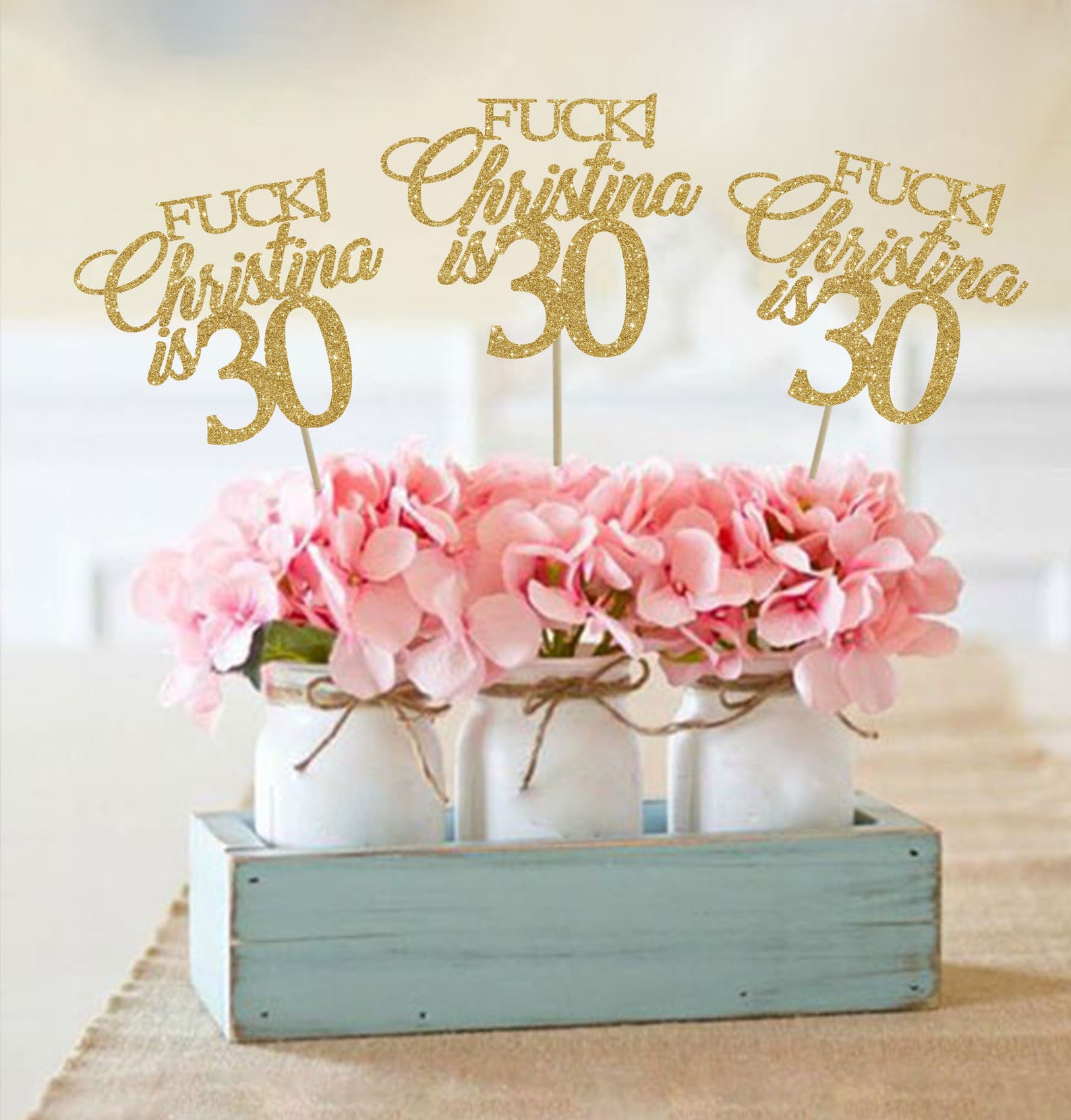 30th Birthday Centerpieces 30 Centerpieces 30th Birthday Party Etsy