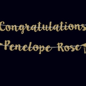 Graduation party decor graduation banner personalized banner congrats banner congratulations banner graduation party decorations grad decor