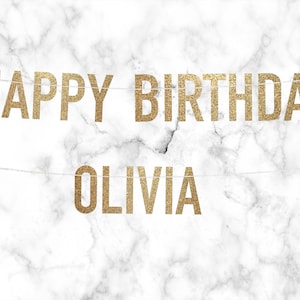 Happy birthday banner custom banner birthday decoration birthday banner happy birthday sign gold birthday banner personalized banner