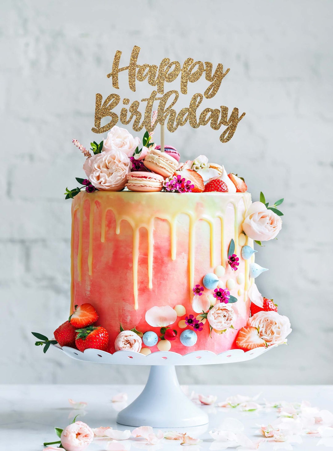 Cumpleaños Feliz cumpleaños niños pastel pastel' Pegatina