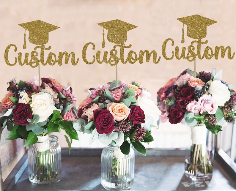 Graduation Centerpieces Class of 2022 Centerpieces Graduation Etsy