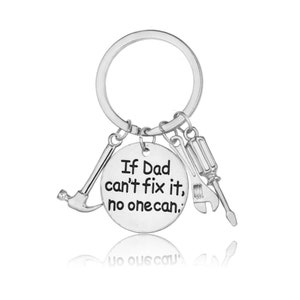 Personalised Birthday Gift For Him Keyring Dad