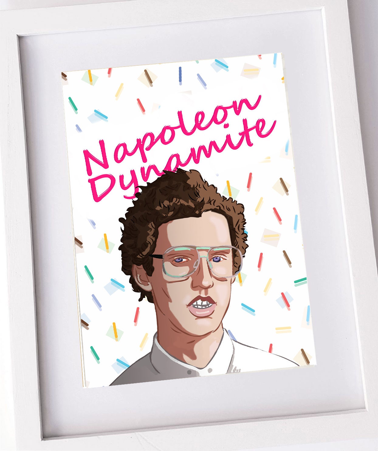 Napoleon Dynamite movie print. Film art celebrating this 90s | Etsy