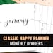 see more listings in the Classic HAPPY Planner  section