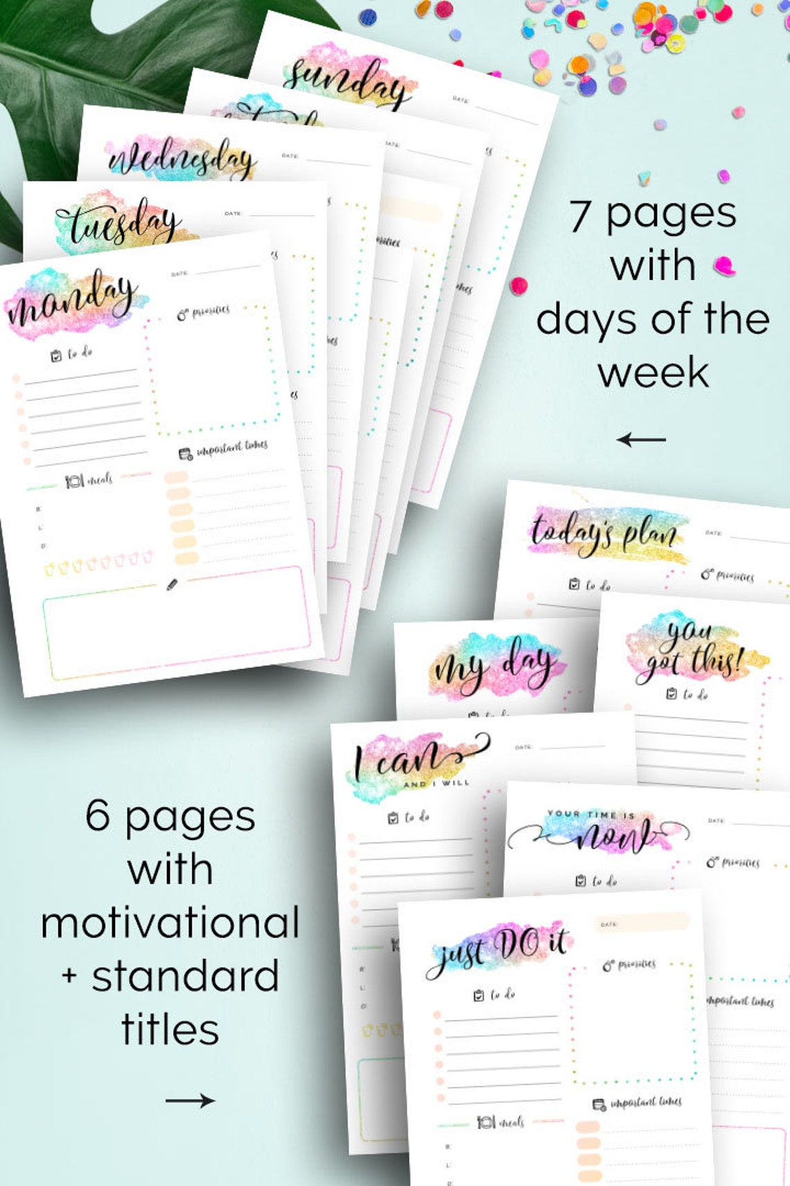 A5 Planner Inserts Filofax A5 Planner Insert LV GM Agenda Etsy