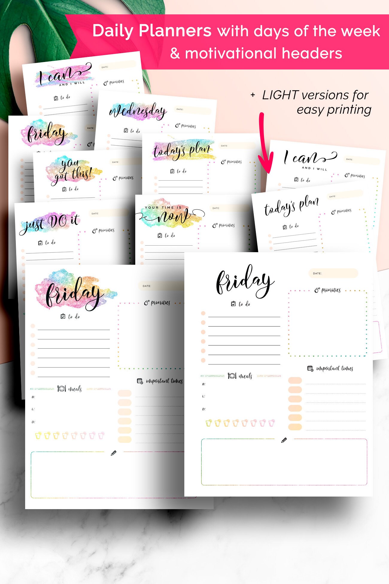 Happy Planner Inserts 2021 Happy Planner Refill 2021 Classic Etsy