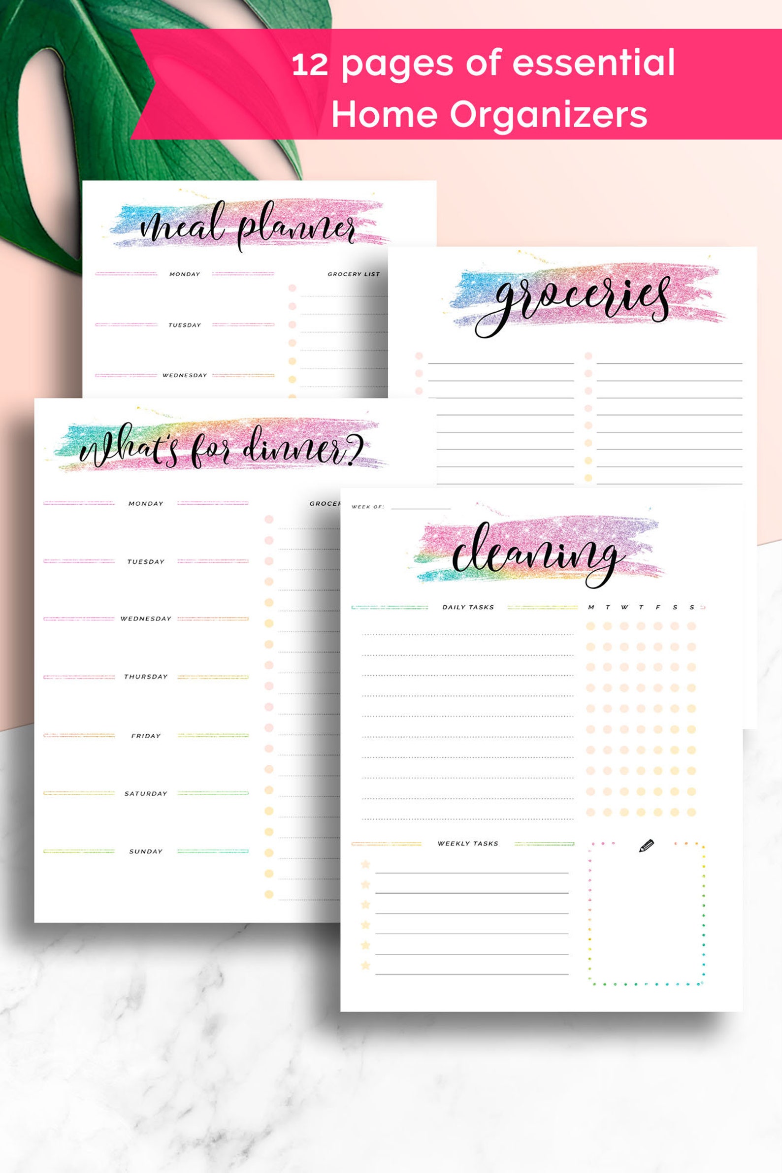 Happy Planner Inserts 2022 2023 Happy Planner Refill 2022 Etsy