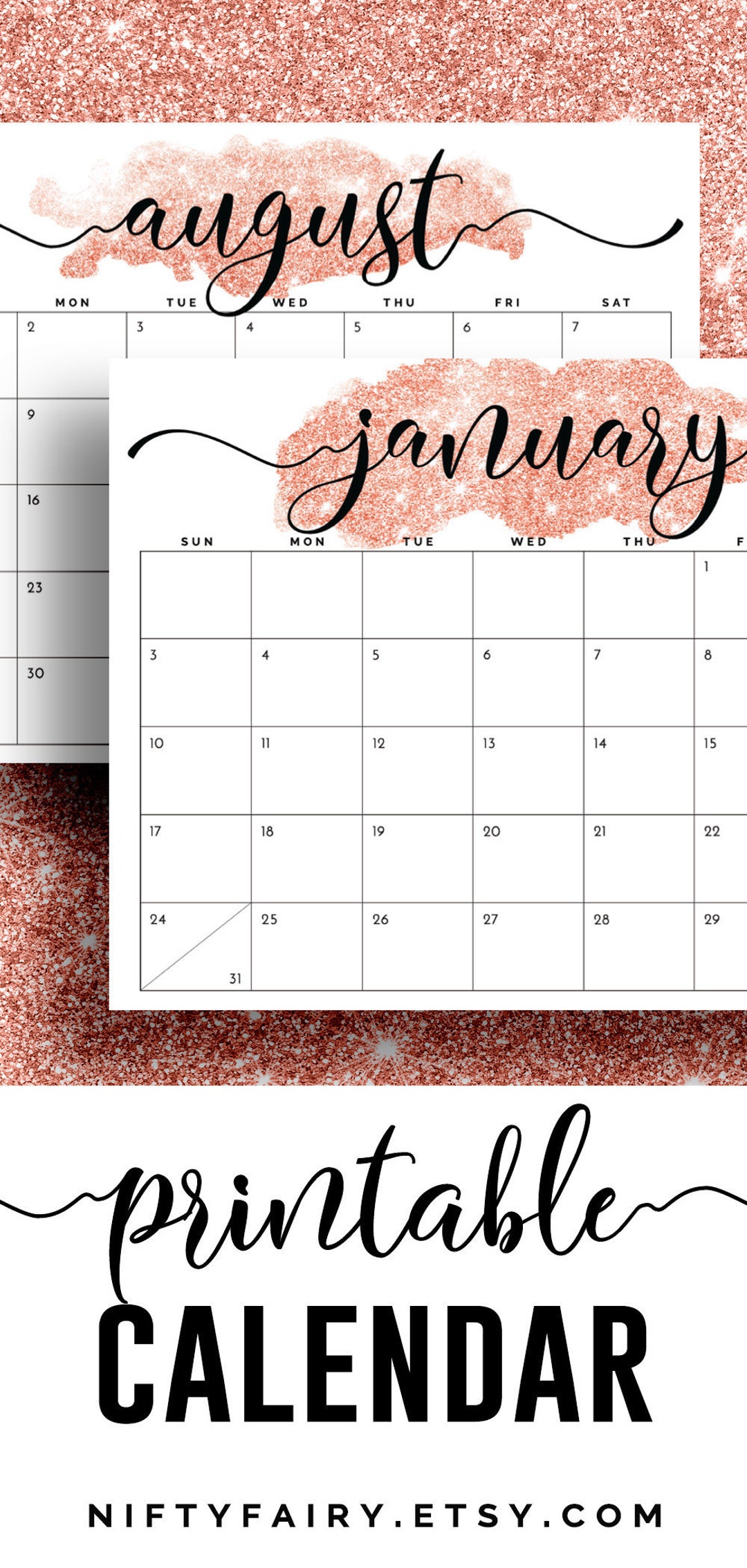 2021 Desk Calendar | 2021 Monthly Planner | 2021 Desk Planner | 2021 ...