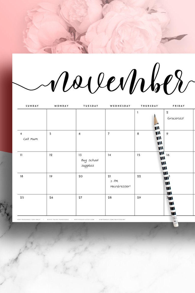 Desk Calendar 2022 Large Desk Calendar 2022 Monthly Planner Etsy