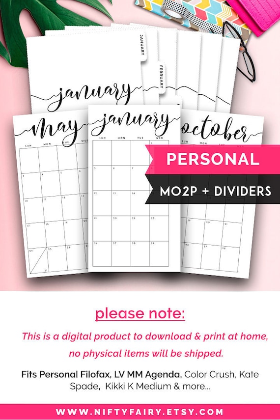 Personal Dividers Lv Mm Agenda Insert 2020 Planner Personal Dividers Lv Mm Agenda Insert