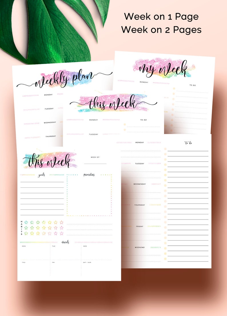 Big happy planner inserts 2022 2023 big happy planner etsy finland