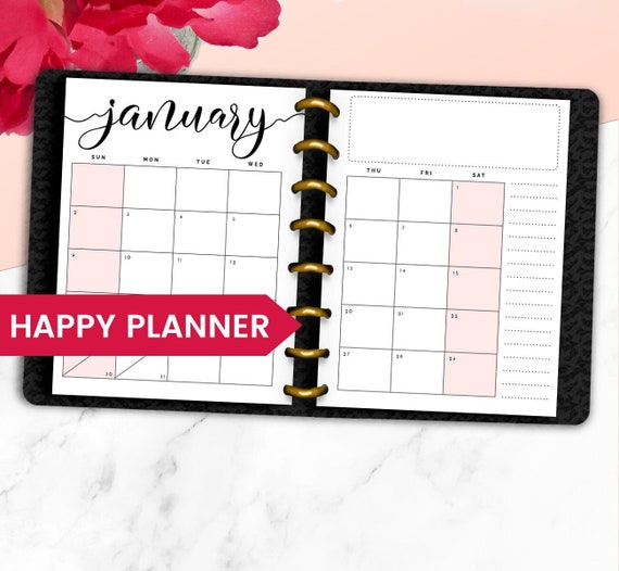 Happy Planner Refill 2022 Classic HP Refill 2022 Happy Etsy