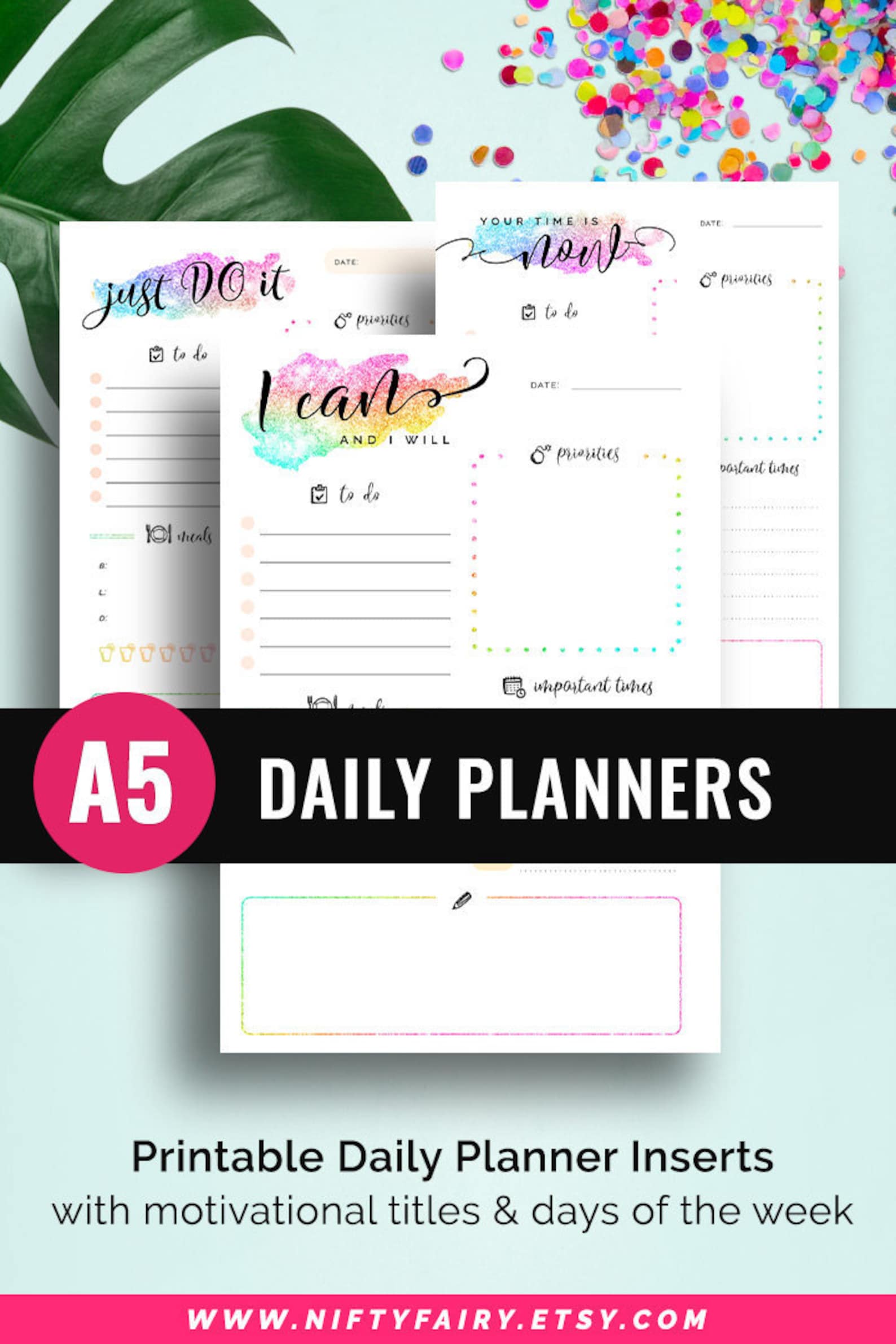 A5 Planner Inserts Filofax A5 Planner Insert LV GM Agenda Etsy