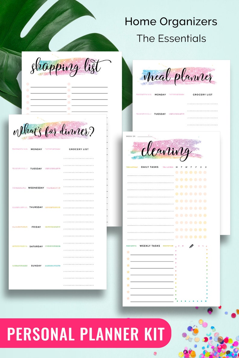 Filofax Personal Inserts 2022 Agenda Refill 2022 PRINTABLE Etsy UK