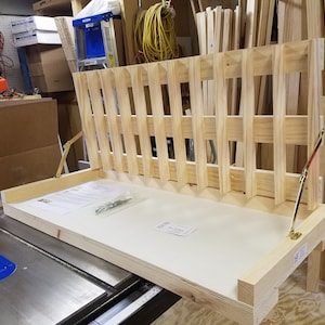 D. 16&quot; Deep X 36&quot; Wide ART STORAGE RACK
