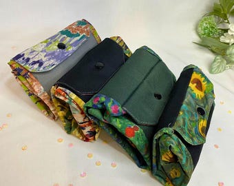 Quality Folding waterproof shopping tote 32cm x 40cm x 14cms