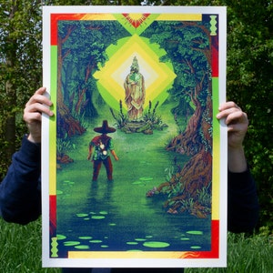 Roadburn Kunstdruck 2 | Siebdruck von Douwe Dijkstra
