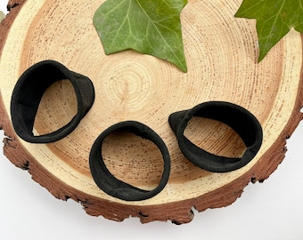 3 Wide Black Stretchy/ Hair Bands | Hair Ties