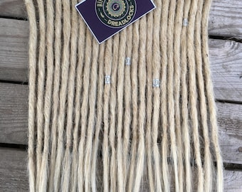 Blonde Dreadlock Extensions | 100% Human Hair Custom Made Dreads.