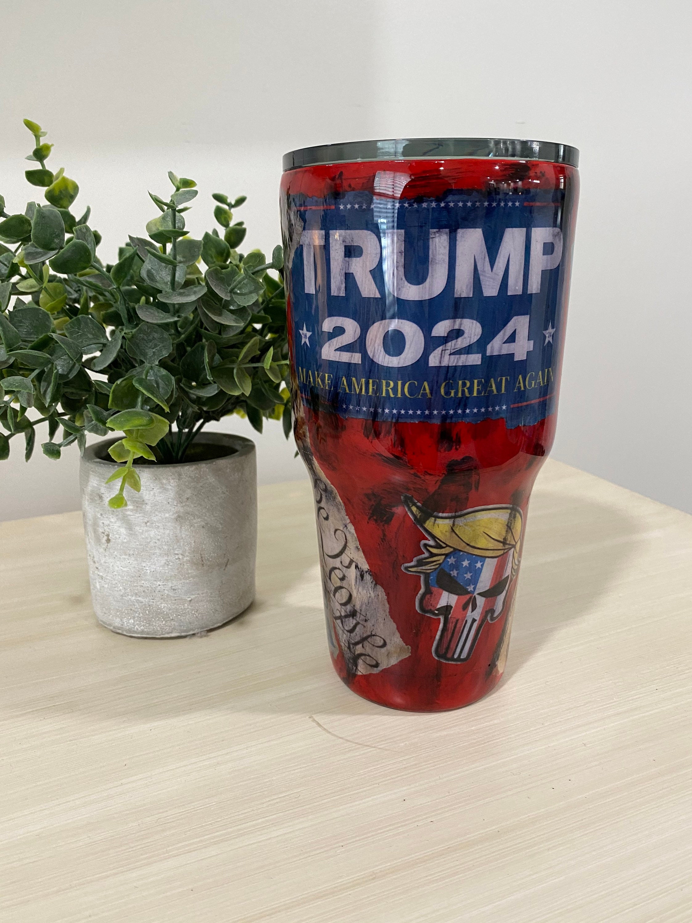 Trump Tumbler 2024 Etsy