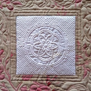 PDF Boutis Rosette Pattern: Rosette de Ville, English Manual (Beginner/ Introductory Level)