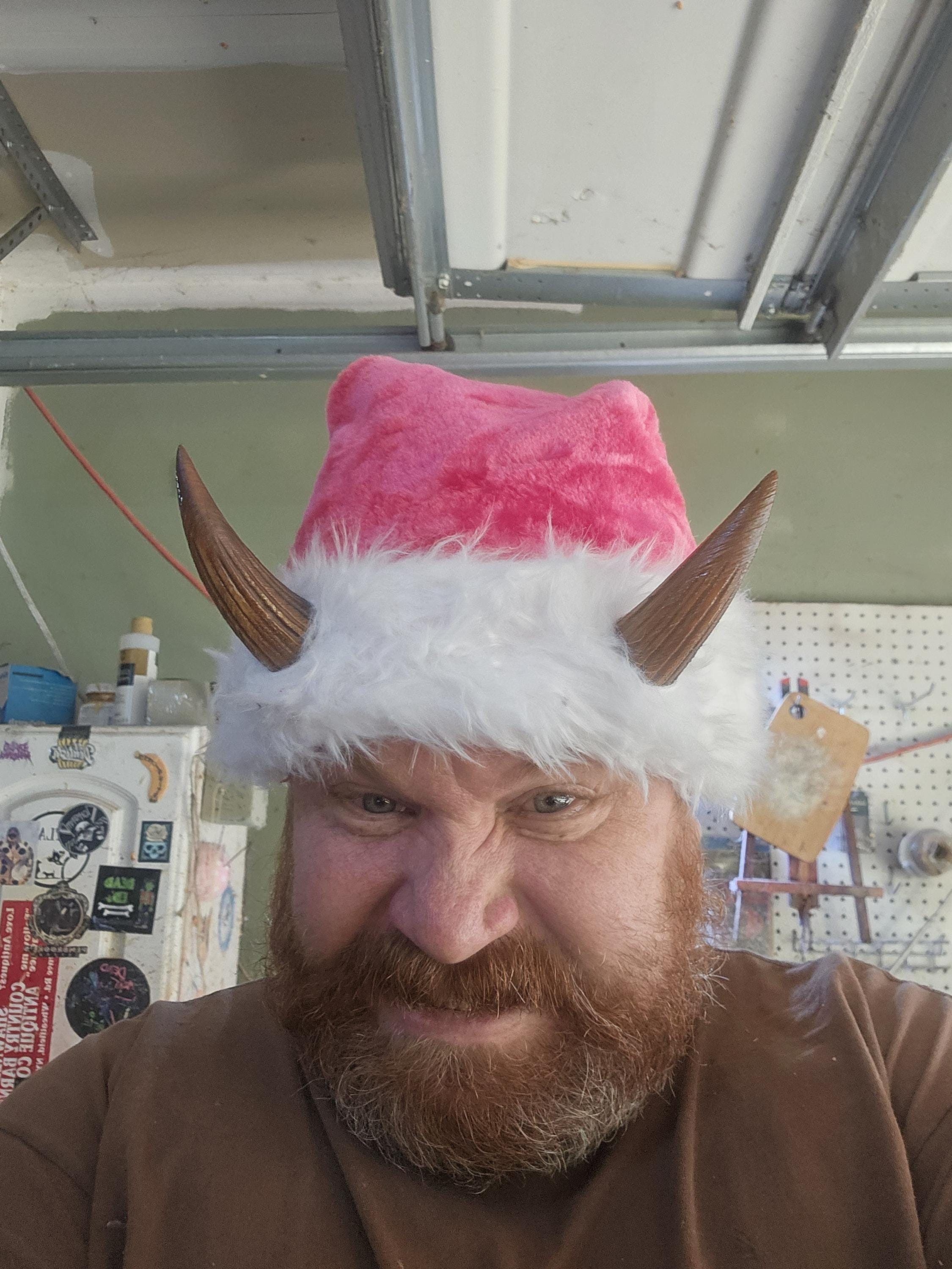Extra Naughty Santa Hats - Etsy