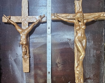 larger hanging wall crosses
