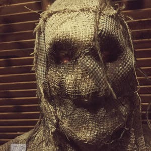 Scary Halloween Scarecrow Mask - Etsy