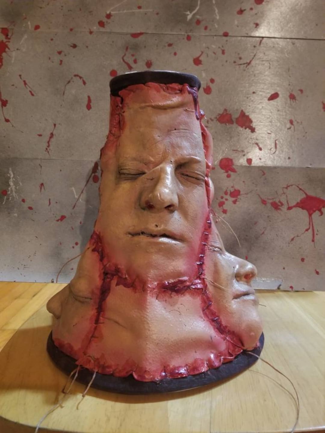 Gein Style Human Skin Lamp Shades Scary Skin Lamps - Etsy, image size:1080x1440