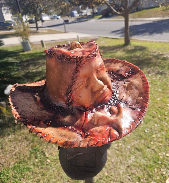 Skin cowboy hat