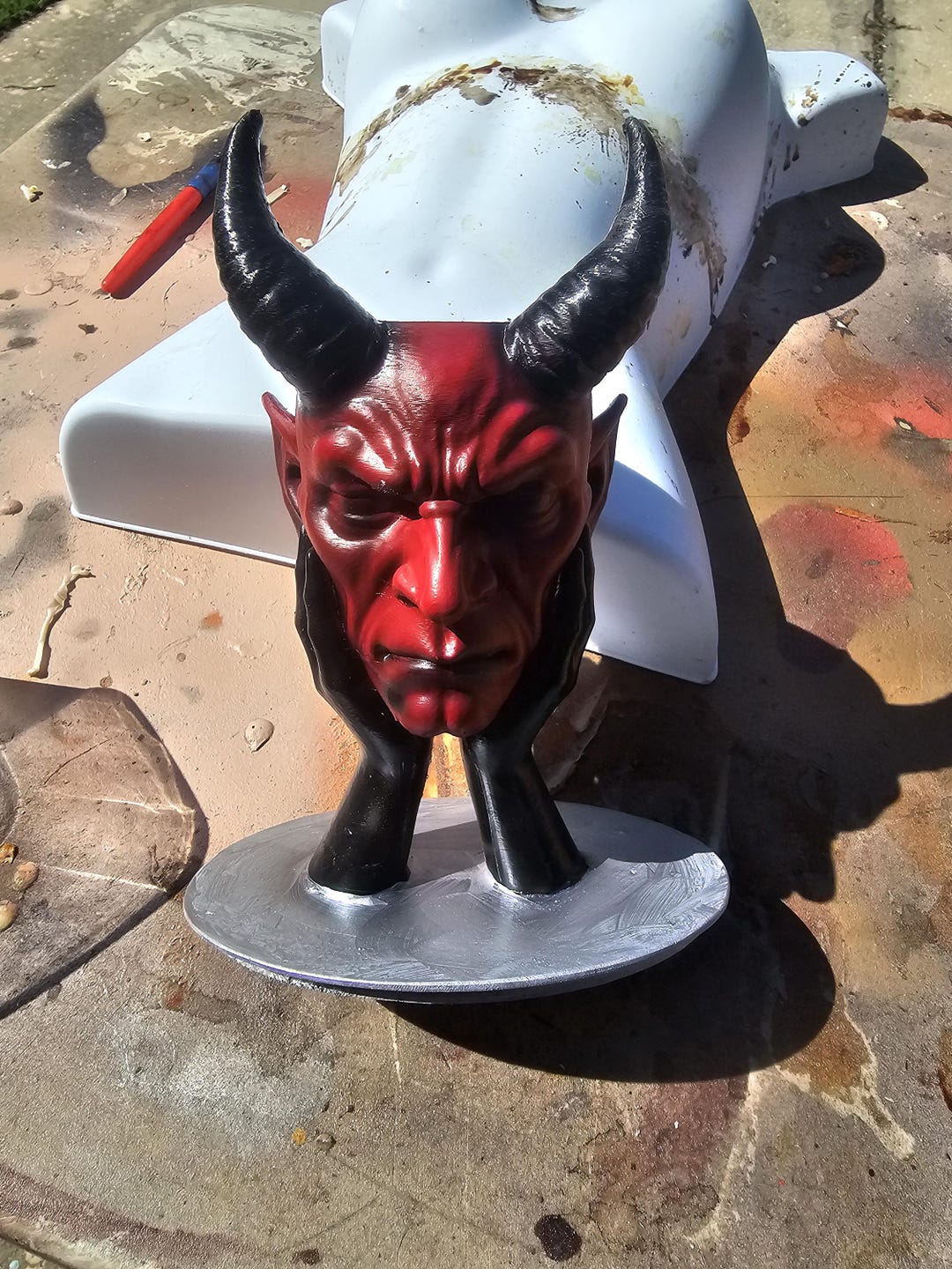 Devil Head Planters - Etsy