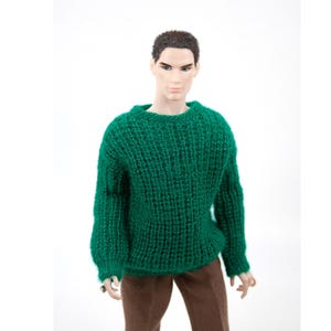 Knitted Sweater for 1/6 Scale Dolls – Fits Ken, IT Homme, Adonis, TBL, and Action Figures