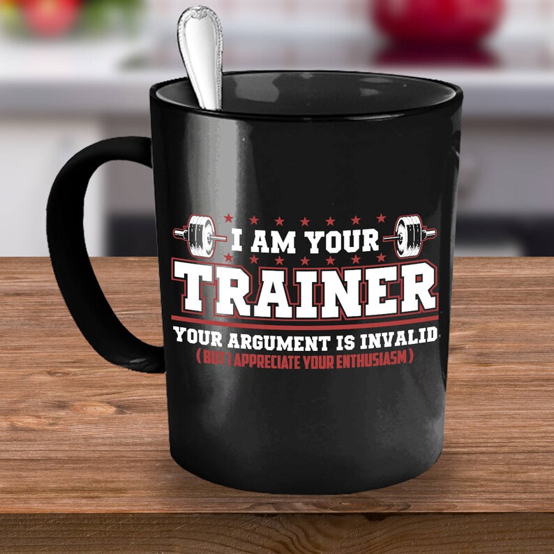 Personal Trainer Coffee Mug Fitness Coach Mug Exercise Etsy