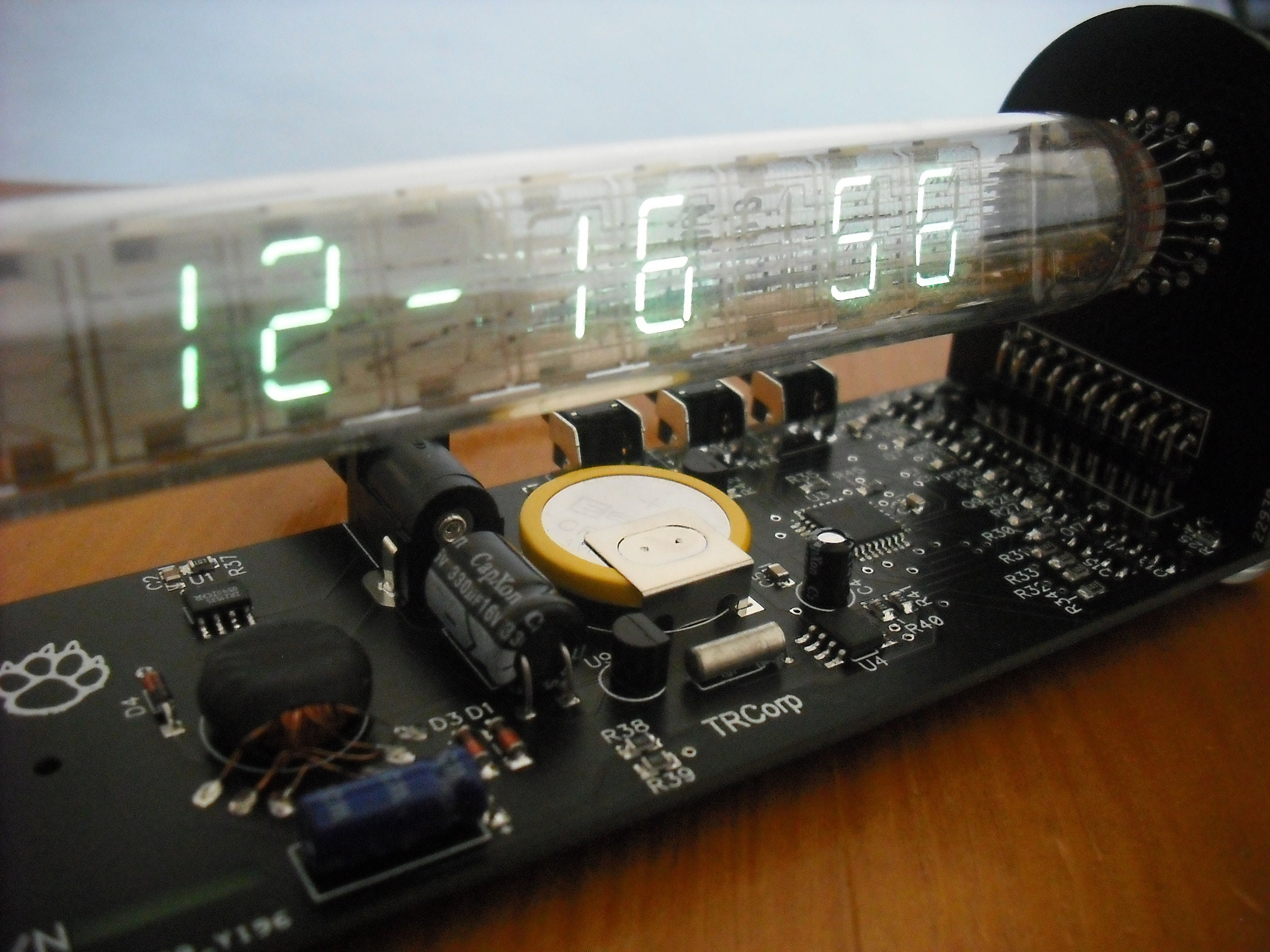 10 Tubi Fluorescenti VFD IV-3 URSS Per Orologi Nixie - Usati Funzionanti