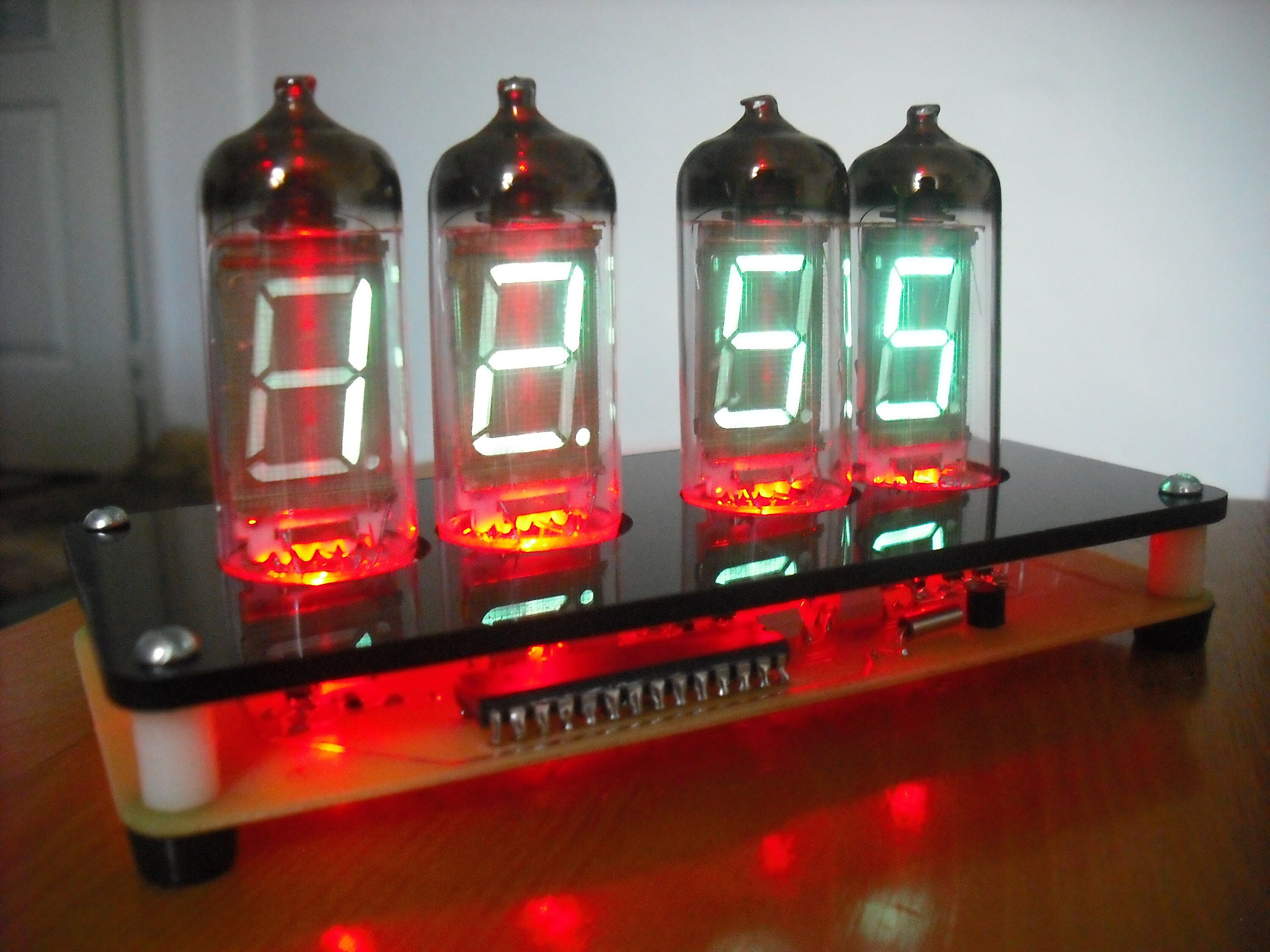 IV-11 vfd clock with red backlight assembled USB Powered | Etsy