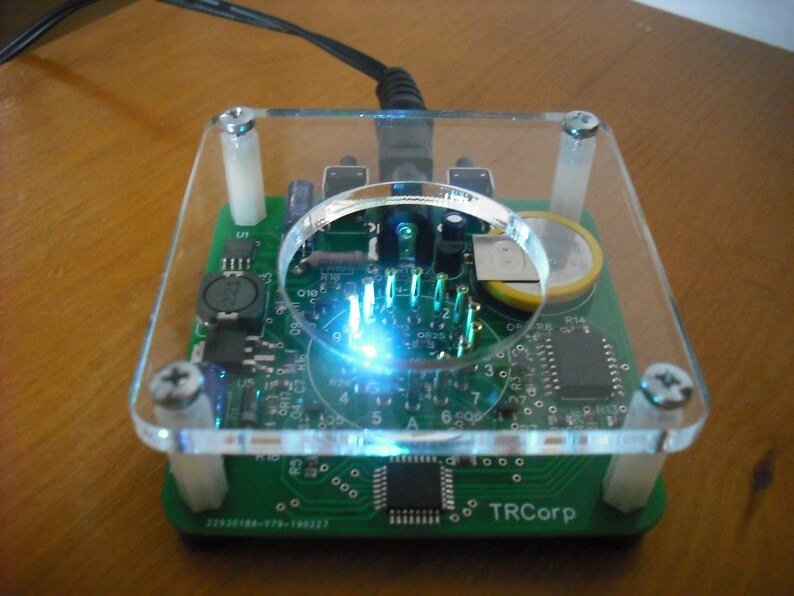 Nixie Tube Clock Kit IN18 Tube LED RGB Backlight no Tube Etsy