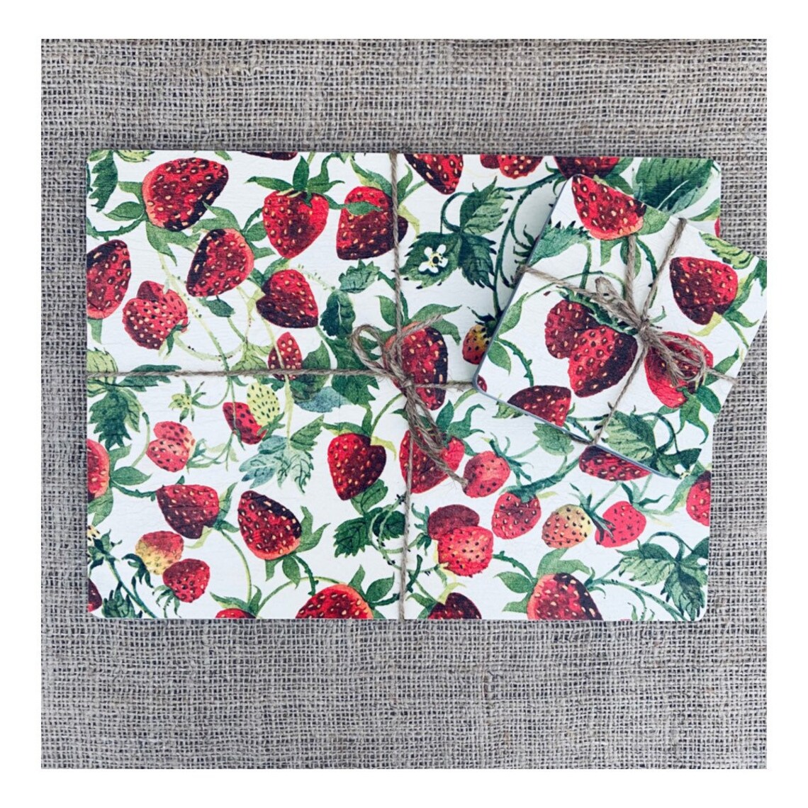 Wooden Hand Decoupage Placemats and Coasters Emma Bridgewater Etsy UK