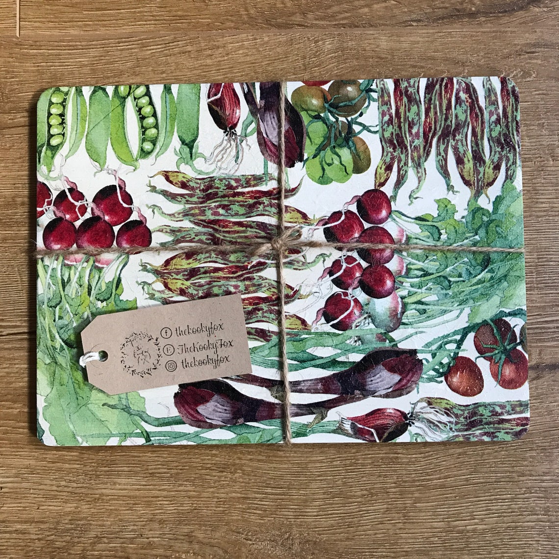 Wooden Hand Decoupage Placemats and Coasters Emma Bridgewater Etsy