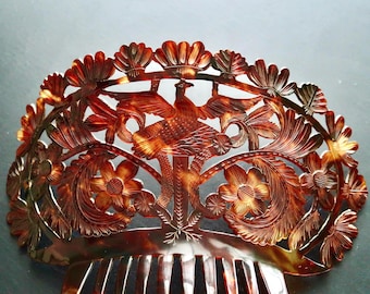 Antique c.1810 American Eagle Hair Comb