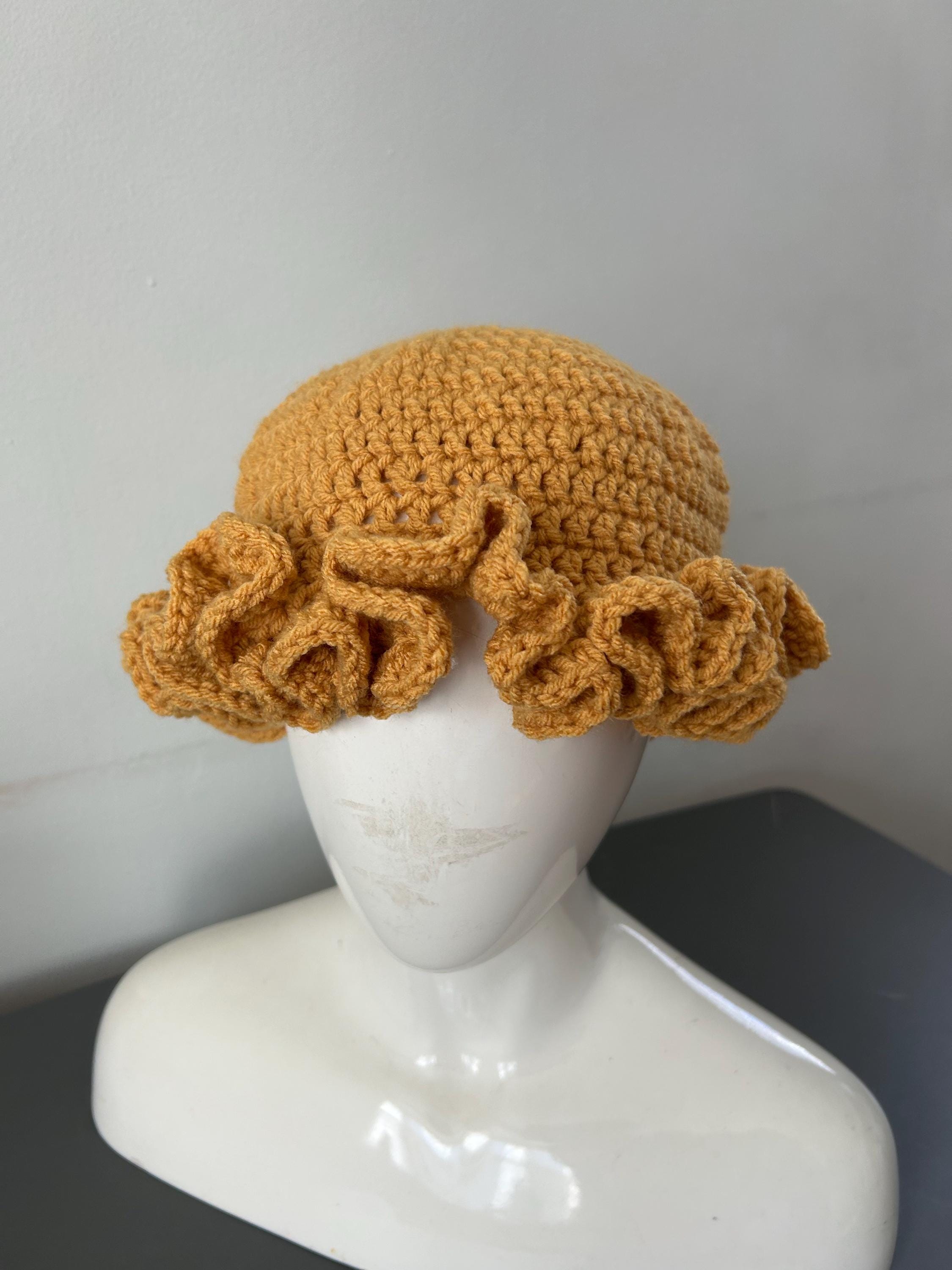 Ruffle Hat - Etsy