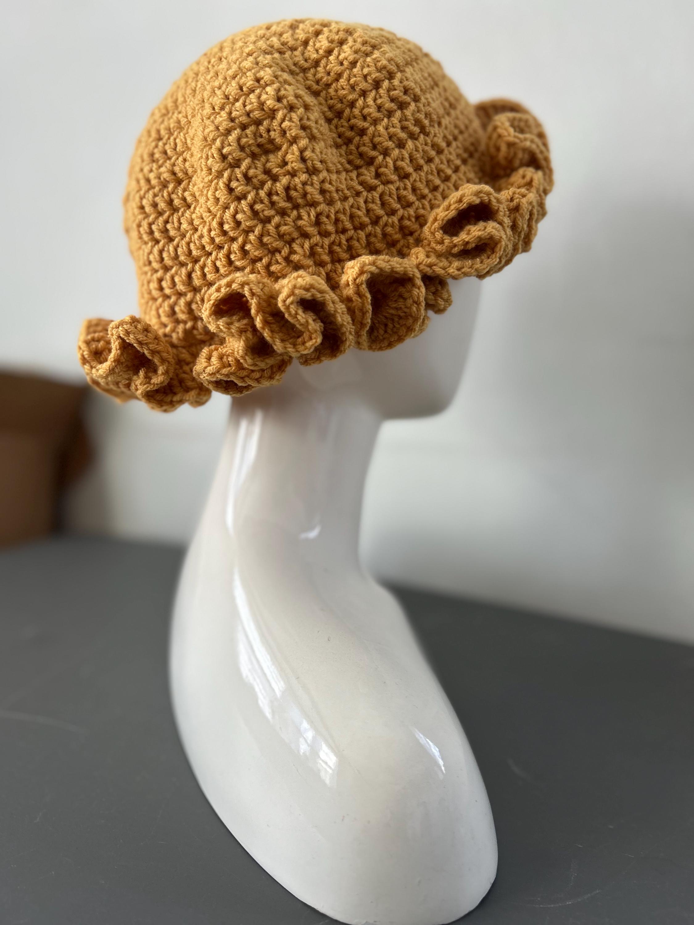 Ruffle Hat - Etsy