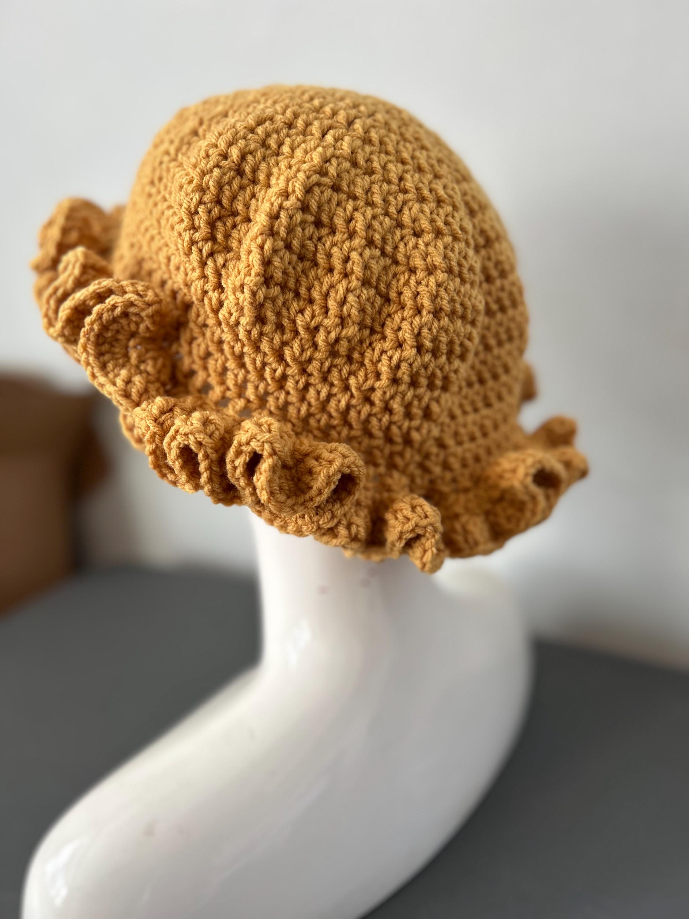 Ruffle Hat - Etsy