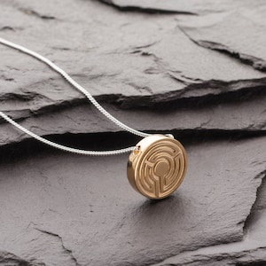 Three Tier Labyrinth Necklace
