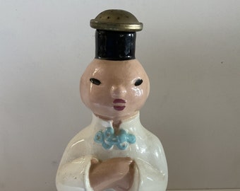 Vintage California Cleminsons Ceramic Laundry Sprinkler Oriental Gentleman